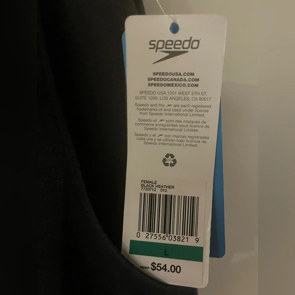Speedo Black Jogger Sweatpants